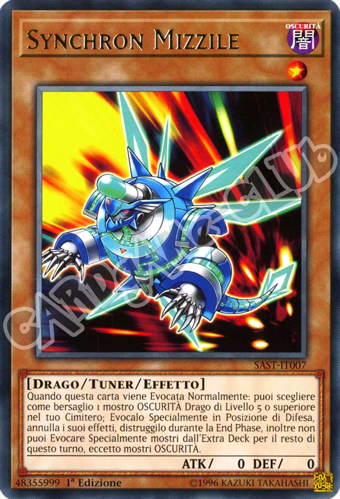 SAST-IT007 Synchron Mizzile rara 1a Edizione (IT) -NEAR MINT-