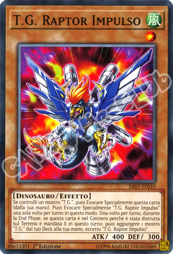 SAST-IT010 T.G. Raptor Impulso comune 1a Edizione (IT) -NEAR MINT-