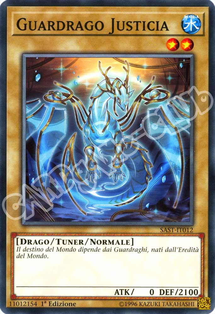 SAST-IT012 Guardrago Justicia comune 1a Edizione (IT) -NEAR MINT-
