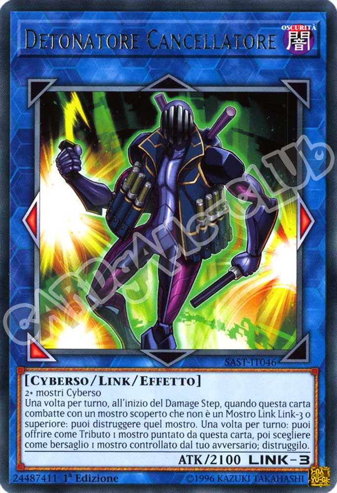 SAST-IT046 Detonatore Cancellatore rara 1a Edizione (IT) -NEAR MINT-