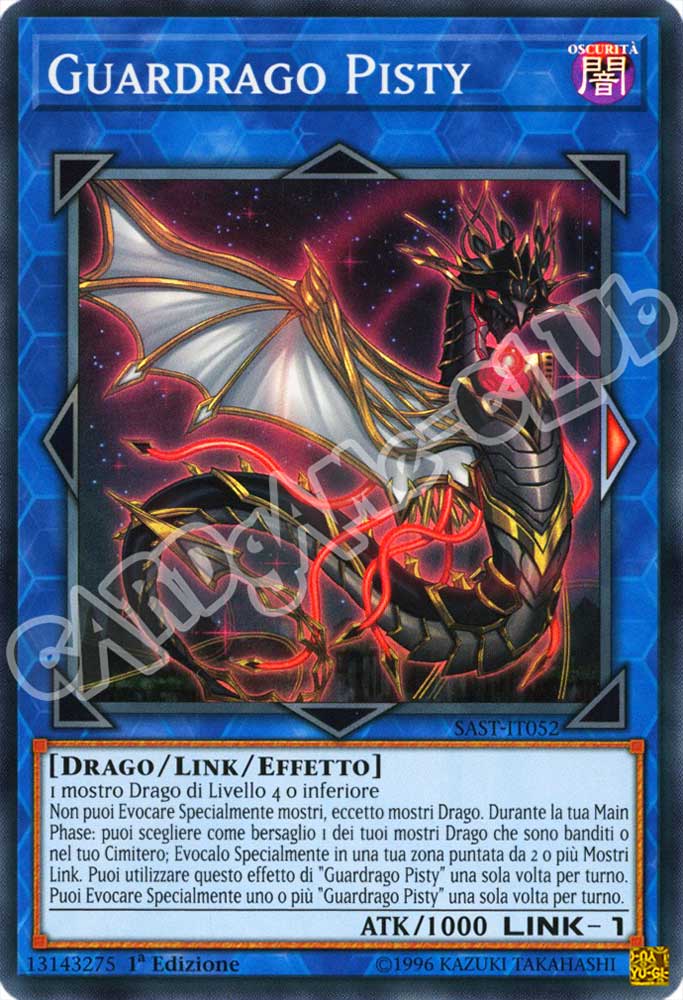 SAST-IT052 Guardrago Pisty super rara 1a Edizione (IT) -NEAR MINT-