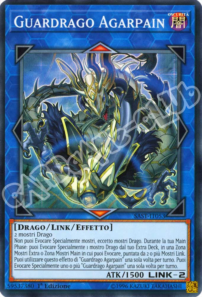 SAST-IT053 Guardrago Agarpain super rara 1a Edizione (IT) -NEAR MINT-