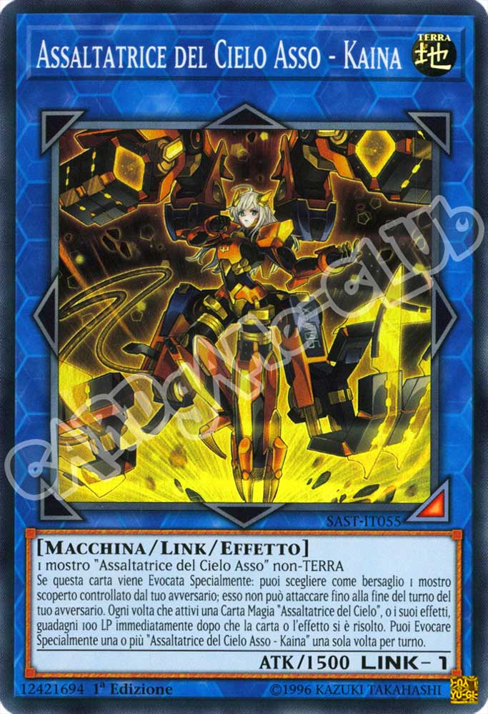 SAST-IT055 Assaltatrice del Cielo Asso - Kaina super rara 1a Edizione (IT) -NEAR MINT-