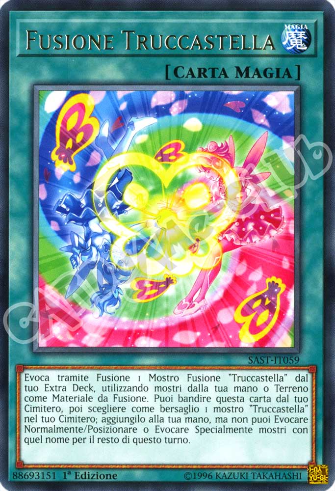 SAST-IT059 Fusione Truccatsella rara 1a Edizione (IT) -NEAR MINT-