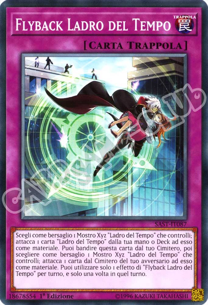 SAST-IT087 Flyback Ladro del Tempo comune 1a Edizione (IT) -NEAR MINT-
