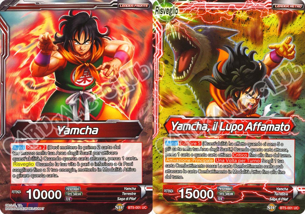 BT5-001 Yamcha // Yamcha, il Lupo Affamato non comune normale/normale (IT) -NEAR MINT-