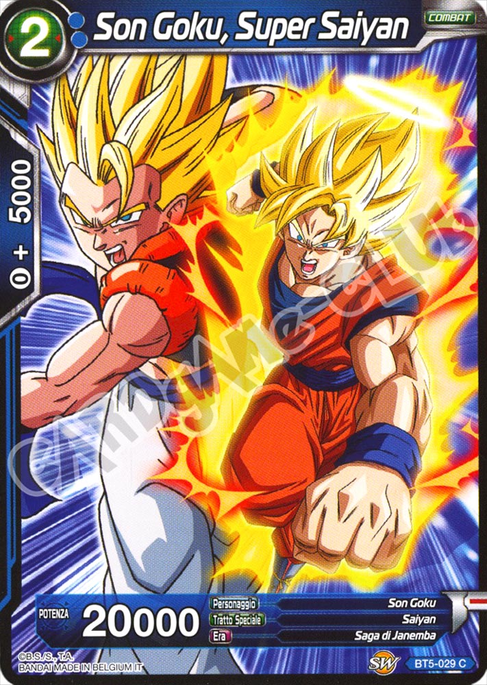 BT5-029 Son Goku, Super Saiyan comune normale (IT) -NEAR MINT-