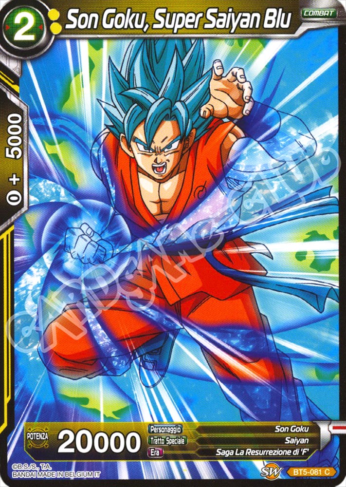BT5-081 Son Goku, Super Saiyan Blu comune normale (IT) -NEAR MINT-