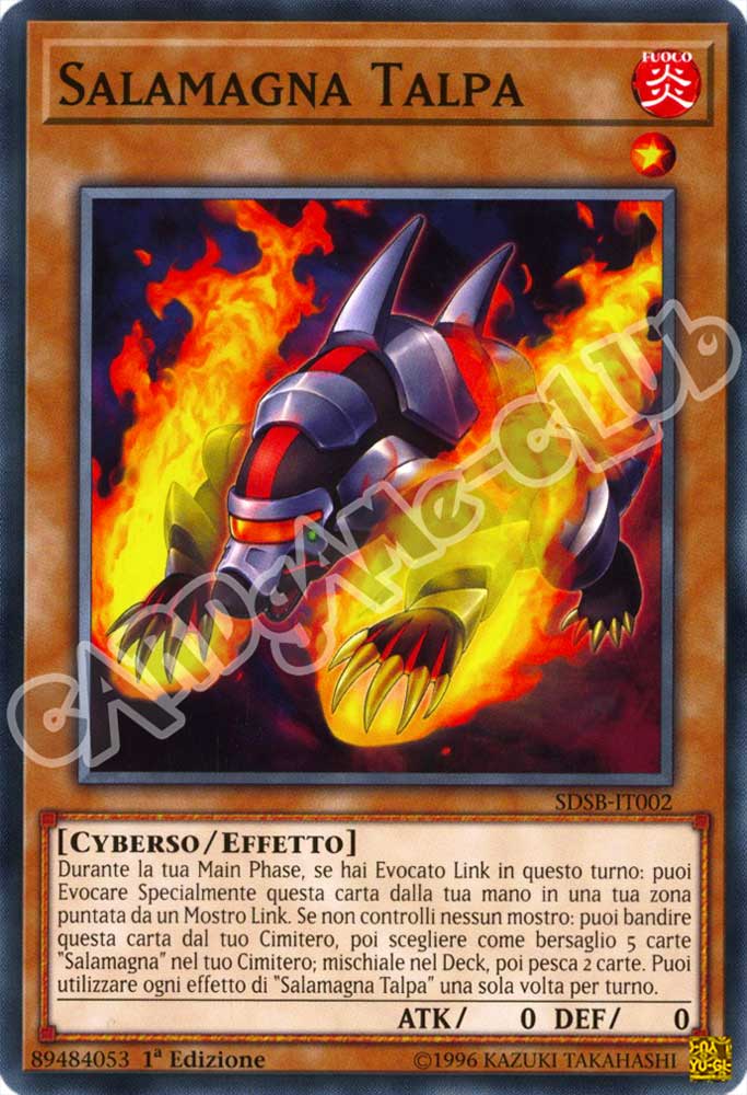 SDSB-IT002 Salamagna Talpa comune 1a Edizione (IT) -NEAR MINT-