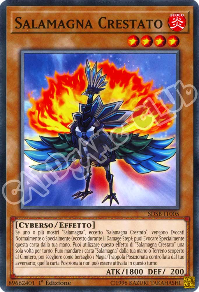 SDSB-IT005 Salamagna Crestato comune 1a Edizione (IT) -NEAR MINT-