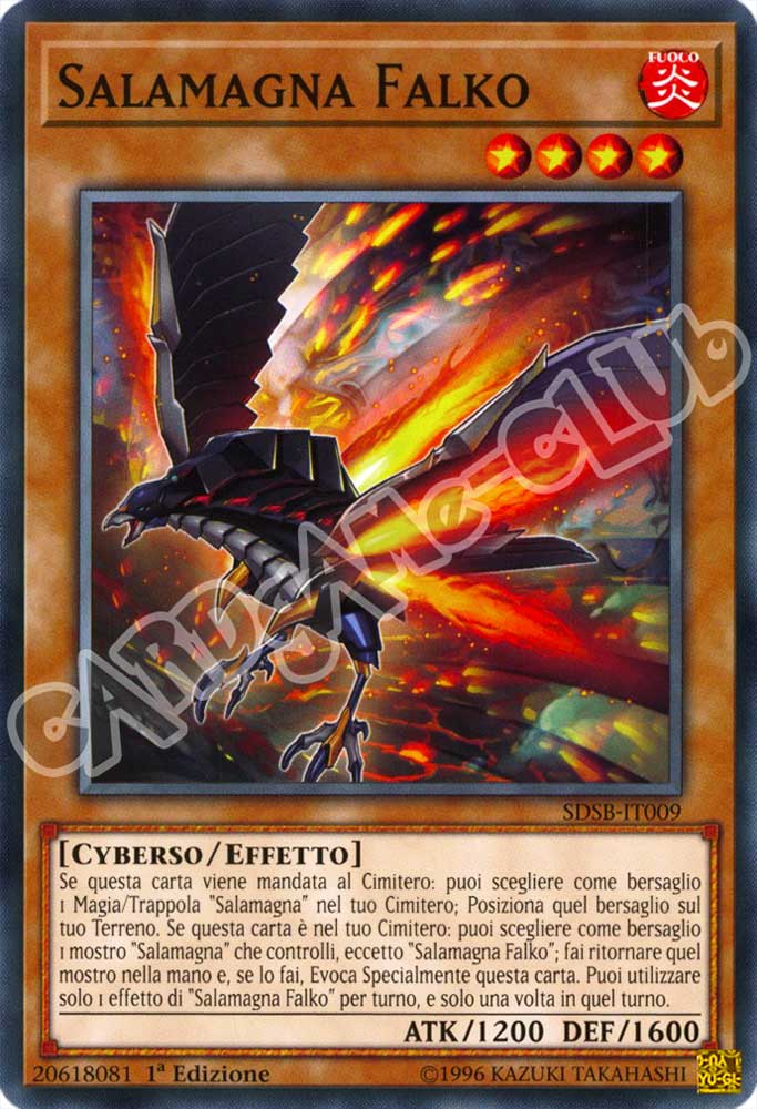 SDSB-IT009 Salamagna Falko comune 1a Edizione (IT) -NEAR MINT-