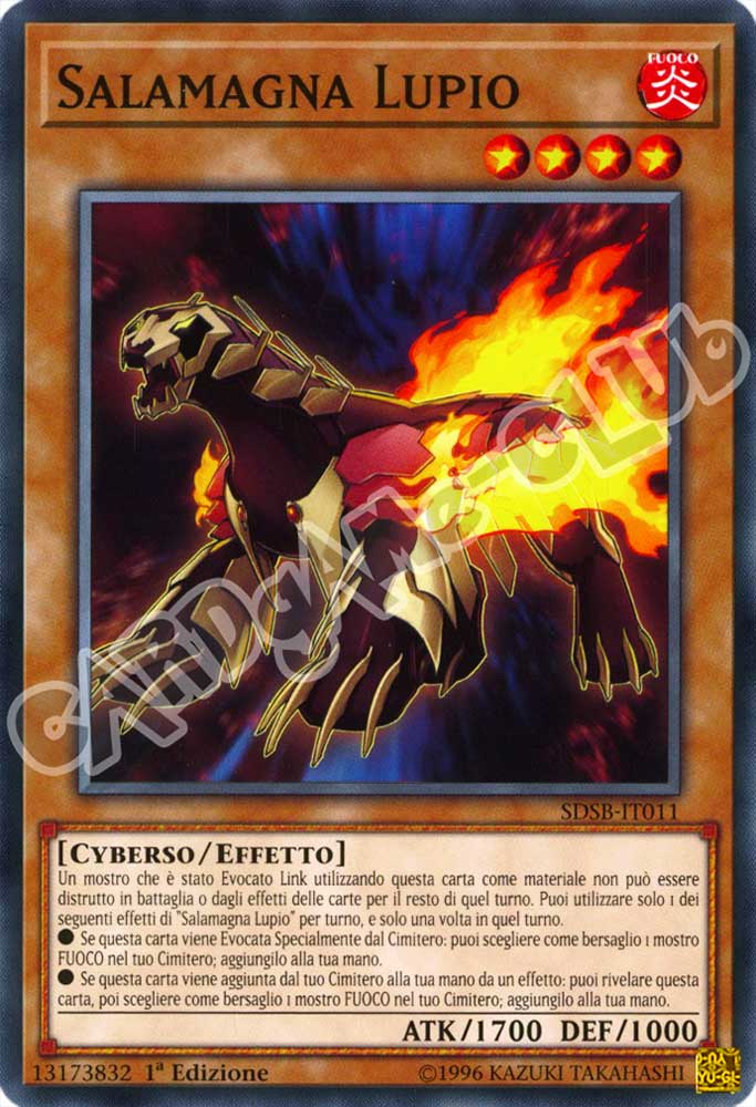 SDSB-IT011 Salamagna Lupio comune 1a Edizione (IT) -NEAR MINT-