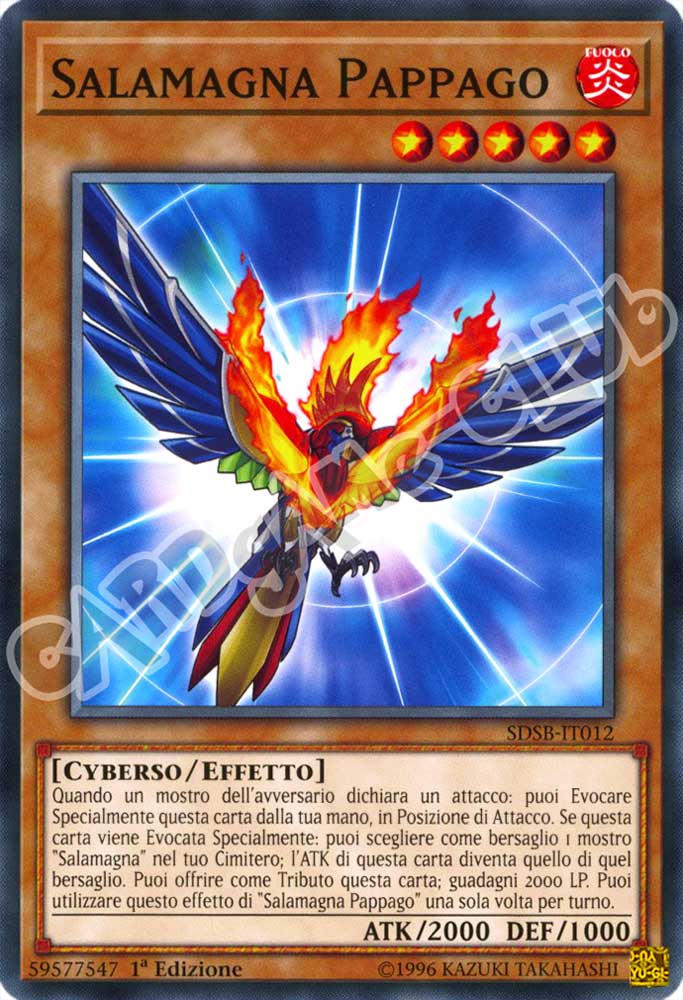 SDSB-IT012 Salamagna Pappago comune 1a Edizione (IT) -NEAR MINT-