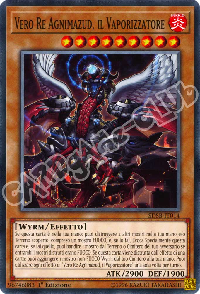 SDSB-IT014 Vero Re Agnimazud, il Vaporizzatore comune 1a Edizione (IT) -NEAR MINT-