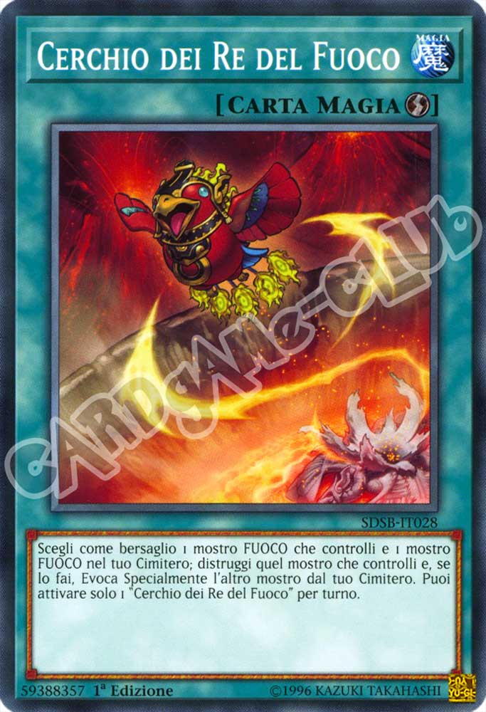 SDSB-IT028 Cerchio dei Re del Fuoco comune 1a Edizione (IT) -NEAR MINT-