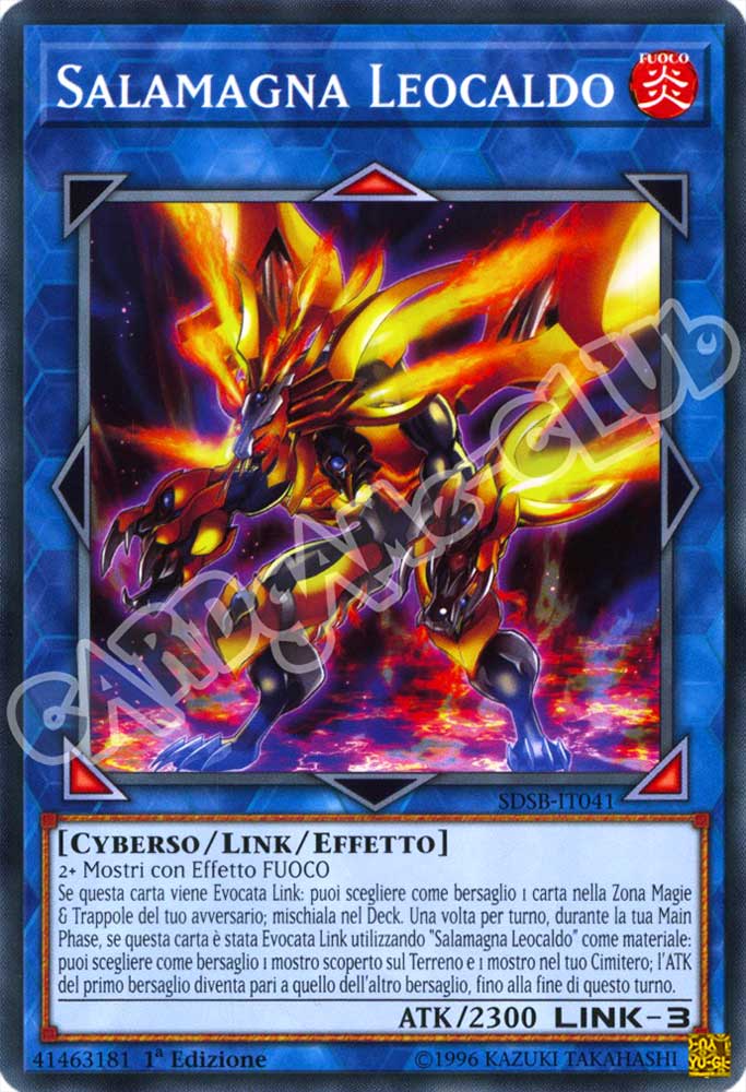 SDSB-IT041 Salamagna Leocaldo comune 1a Edizione (IT) -NEAR MINT-