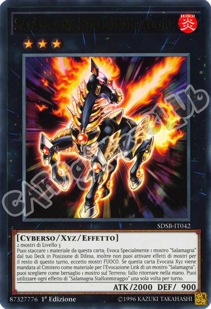 SDSB-IT042 Salamagna Stallonmiraggio ultra rara 1a Edizione (IT) -NEAR MINT-