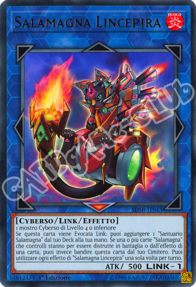 SDSB-IT043 Salamagna Lincepira ultra rara 1a Edizione (IT) -NEAR MINT-