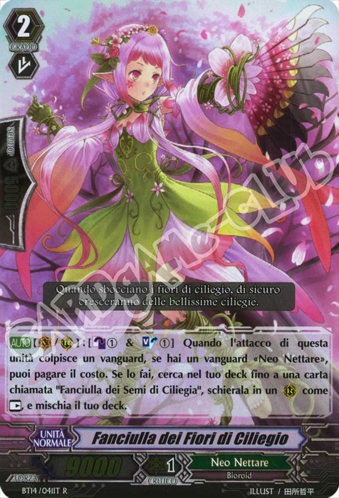 BT14-IT041 Fanciulla dei Fiori di Ciliegio rara foil (IT) -NEAR MINT-