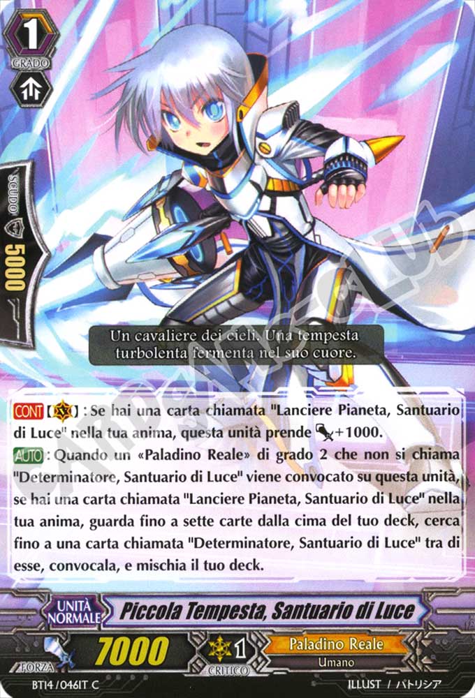 BT14-IT046 Piccola Tempesta, Santuario di Luce comune normale (IT) -NEAR MINT-