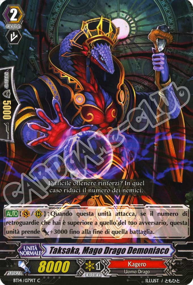 BT14-IT079 Taksaka, Mago Drago Demoniaco comune normale (IT) -NEAR MINT-