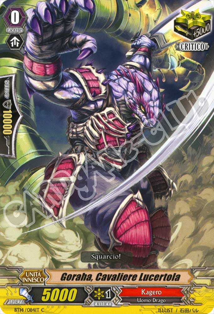 BT14-IT084 Goraha, Cavaliere Lucertola comune normale (IT) -NEAR MINT-