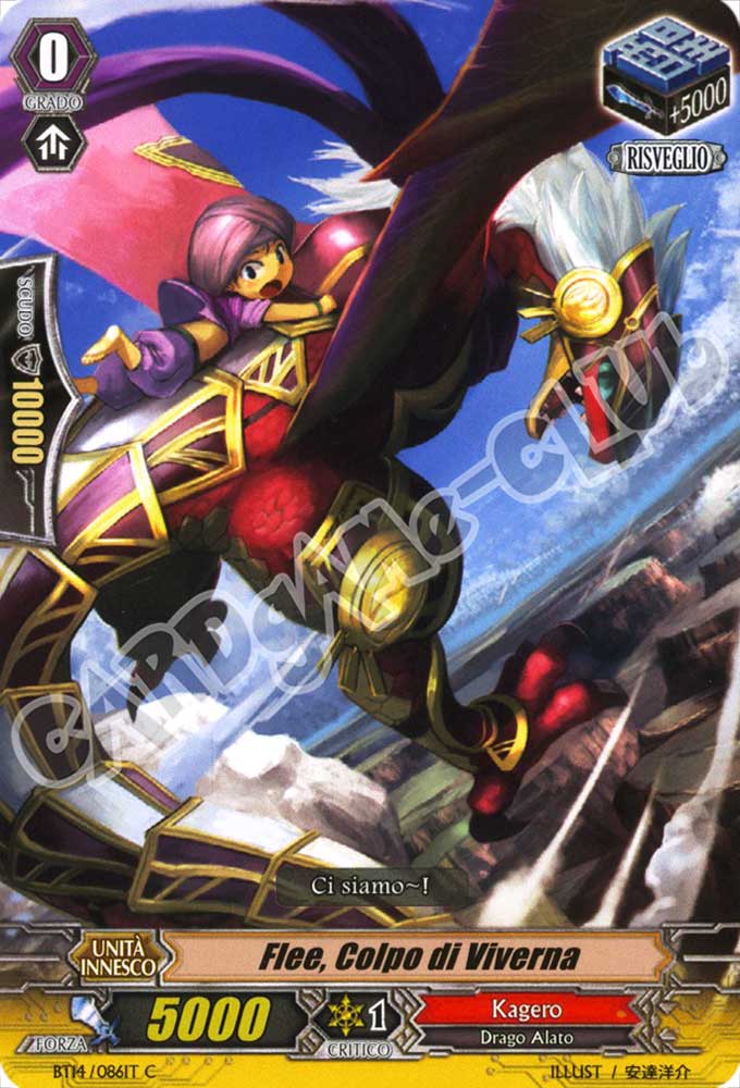 BT14-IT086 Flee, Colpo di Viverna comune normale (IT) -NEAR MINT-