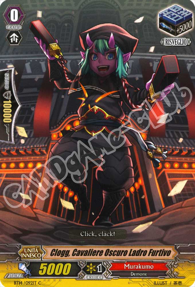 BT14-IT092 Clogg, Cavaliere Oscuro Ladro Furtivo comune normale (IT) -NEAR MINT-