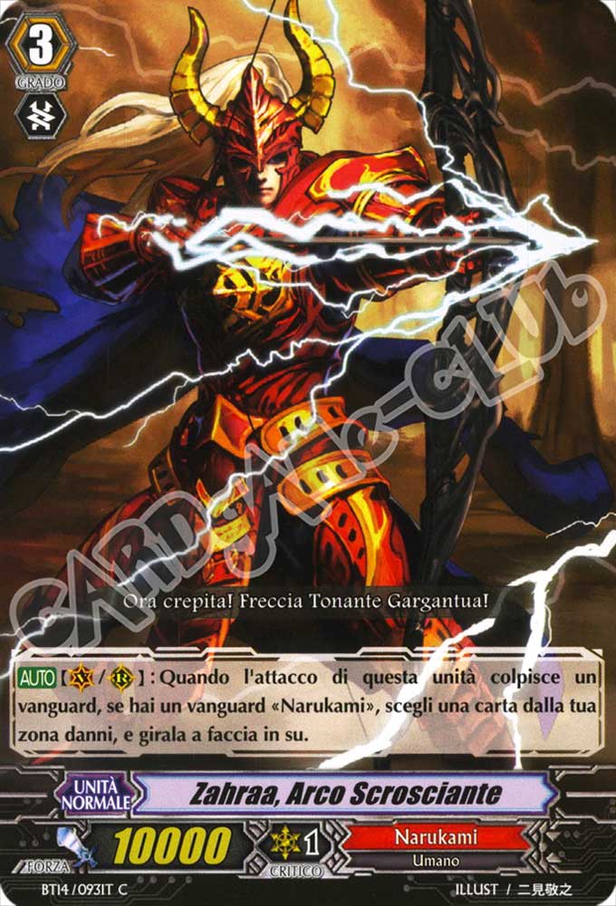 BT14-IT093 Zahraa, Arco Scrosciante comune normale (IT) -NEAR MINT-
