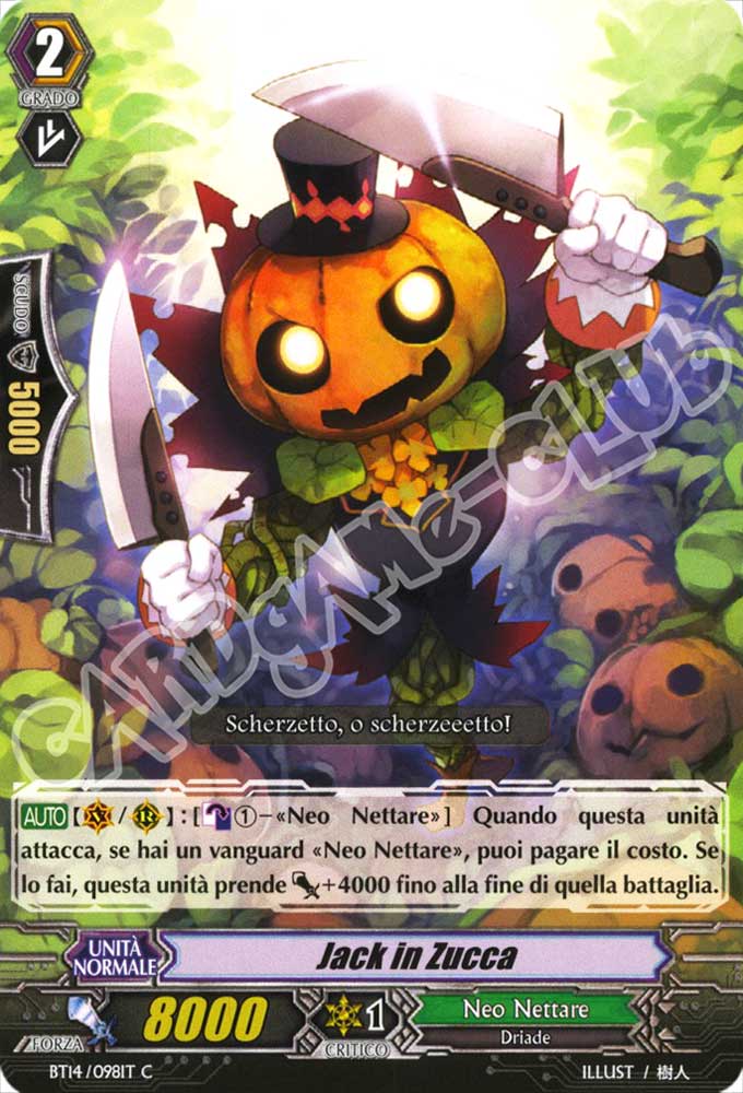 BT14-IT098 Jack in Zucca comune normale (IT) -NEAR MINT-