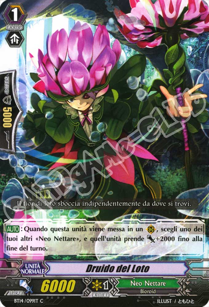 BT14-IT099 Druido del Loto comune normale (IT) -NEAR MINT-