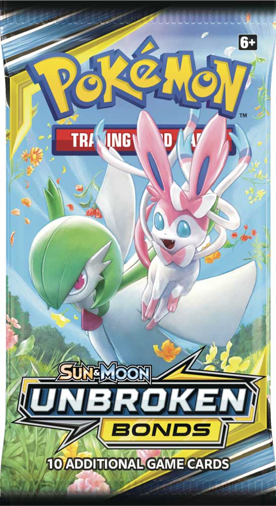 Sun and Moon Unbroken Bonds busta 10 carte Artwork RANDOM (EN)