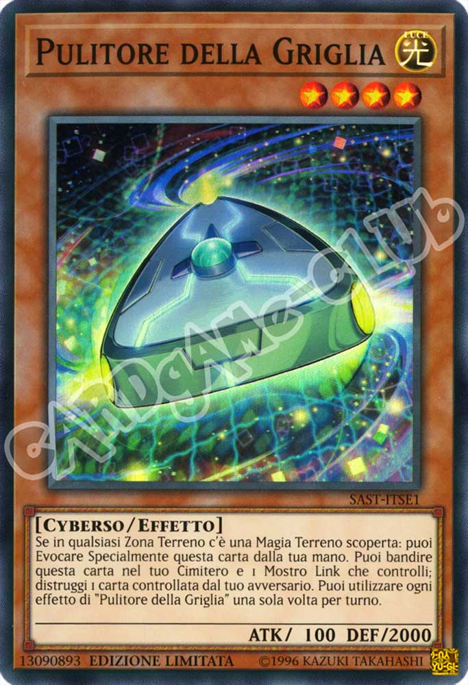 SAST-ITSE1 Pulitore della Griglia super rara Edizione Limitata (IT) -NEAR MINT-