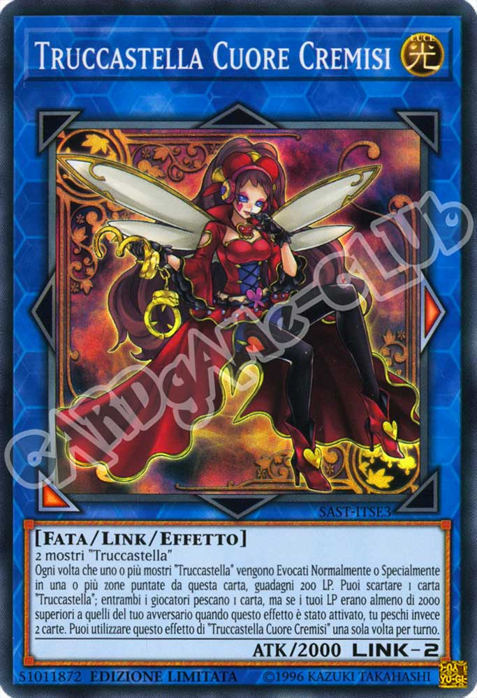 SAST-ITSE3 Truccastella Cuore Cremisi super rara Edizione Limitata (IT) -NEAR MINT-