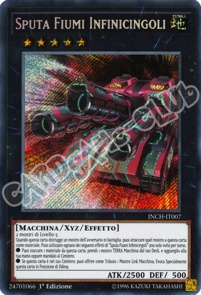 INCH-IT007 Sputa Fiumi Infinicingoli rara segreta 1a Edizione (IT) -NEAR MINT-