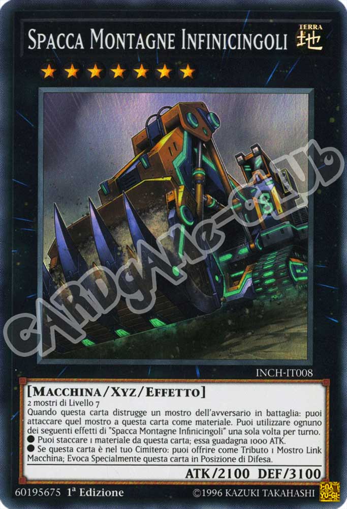 INCH-IT008 Spacca Montagne Infinicingoli super rara 1a Edizione (IT) -NEAR MINT-