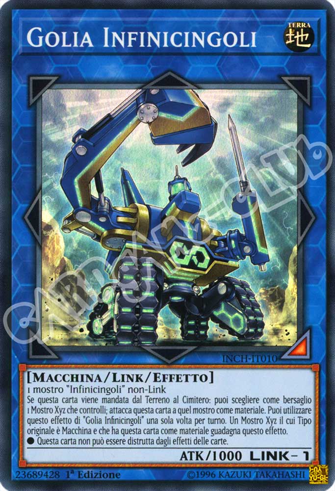 INCH-IT010 Golia Infinicingoli super rara 1a Edizione (IT) -NEAR MINT-