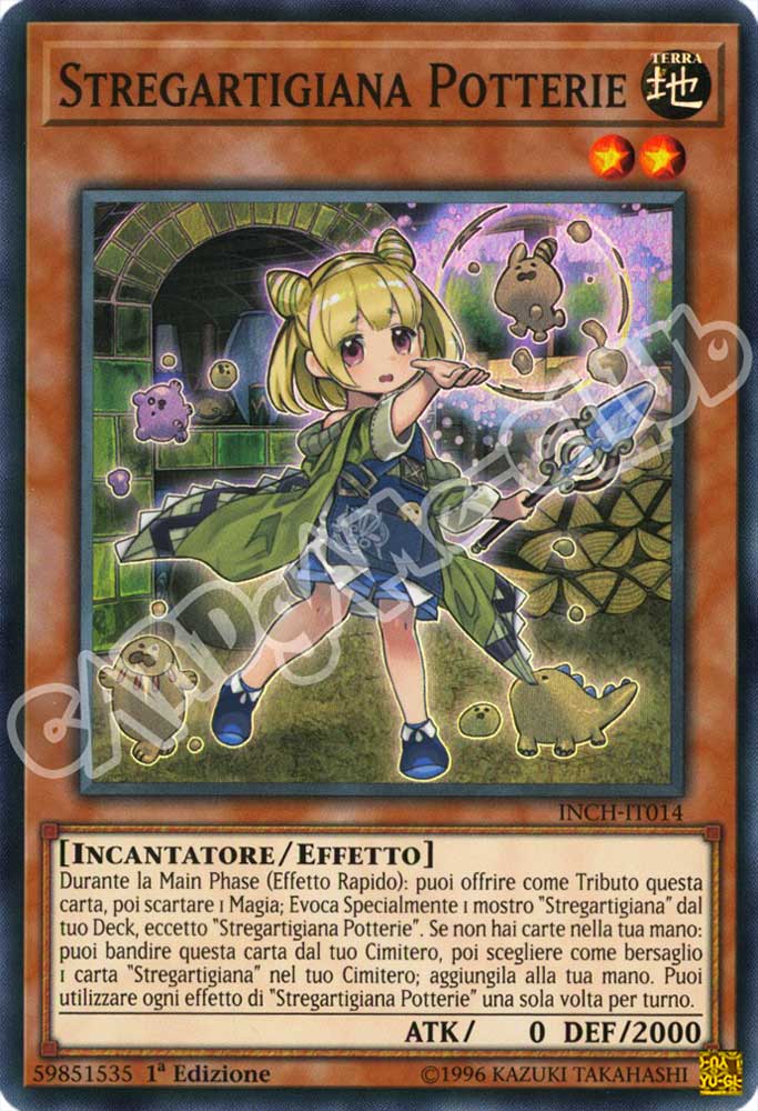 INCH-IT014 Stregartigiana Potterie super rara 1a Edizione (IT) -NEAR MINT-
