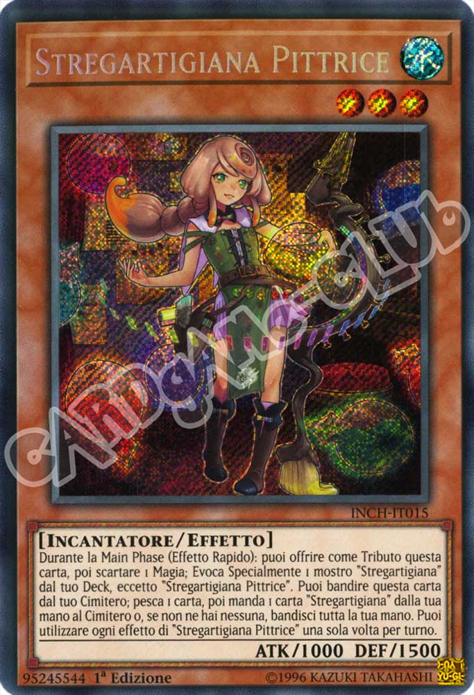 INCH-IT015 Stregartigiana Pittrice rara segreta 1a Edizione (IT) -NEAR MINT-