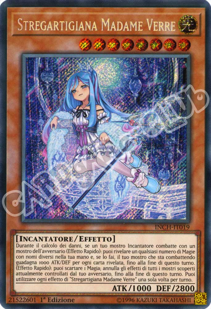 INCH-IT019 Stregartigiana Madame Verre rara segreta 1a Edizione (IT) -NEAR MINT-