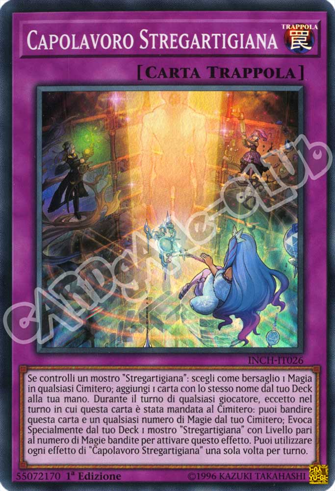 INCH-IT026 Capolavoro Stregartigiana super rara 1a Edizione (IT) -NEAR MINT-