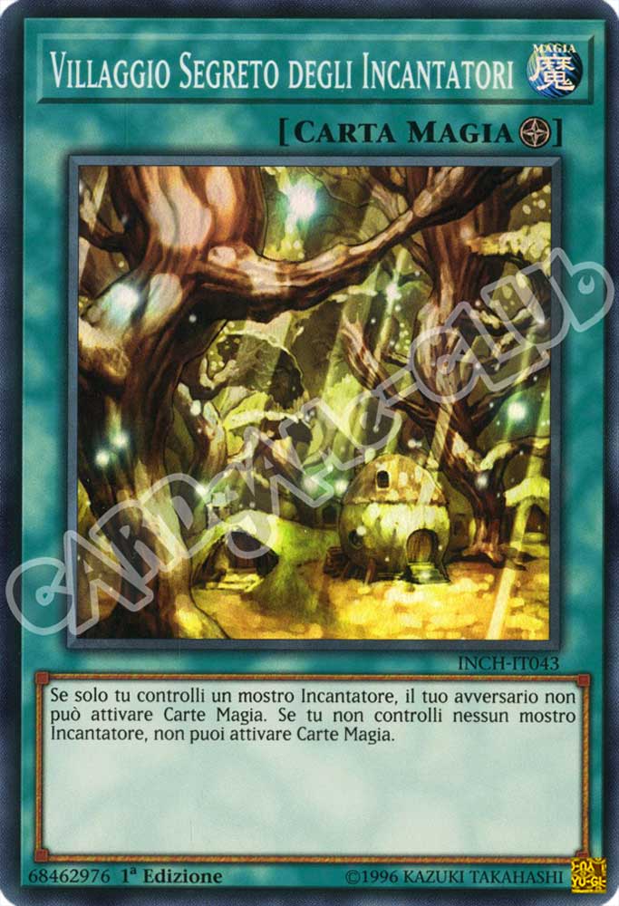 INCH-IT043 Villaggio Segreto degli Incantatori super rara 1a Edizione (IT)  -GOOD-