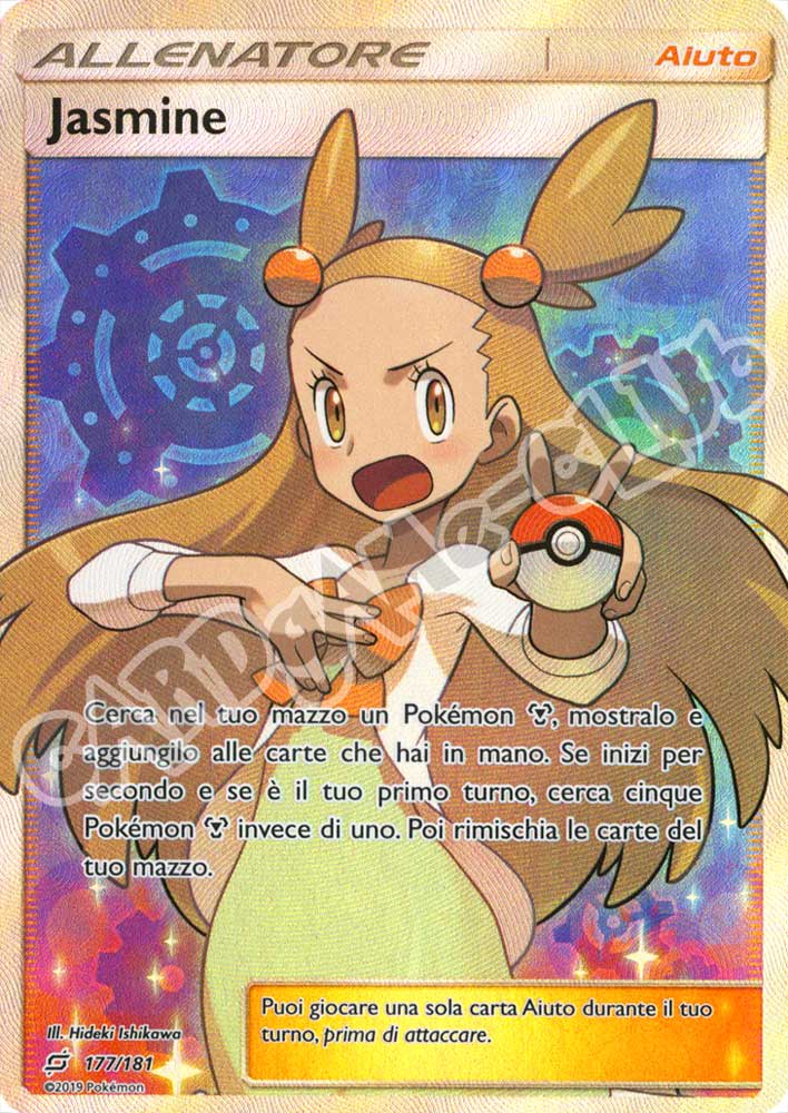 177 / 181 Jasmine ultra rara foil (IT) -NEAR MINT-