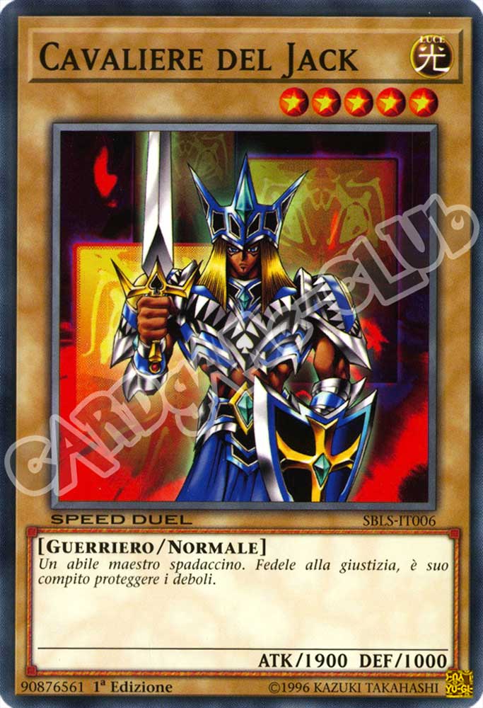 SBLS-IT006 Cavaliere del Jack comune 1a Edizione (IT) -NEAR MINT-