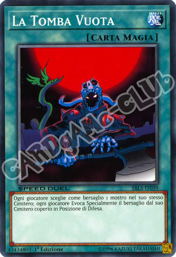 SBLS-IT039 La Tomba Vuota comune 1a Edizione (IT) -NEAR MINT-
