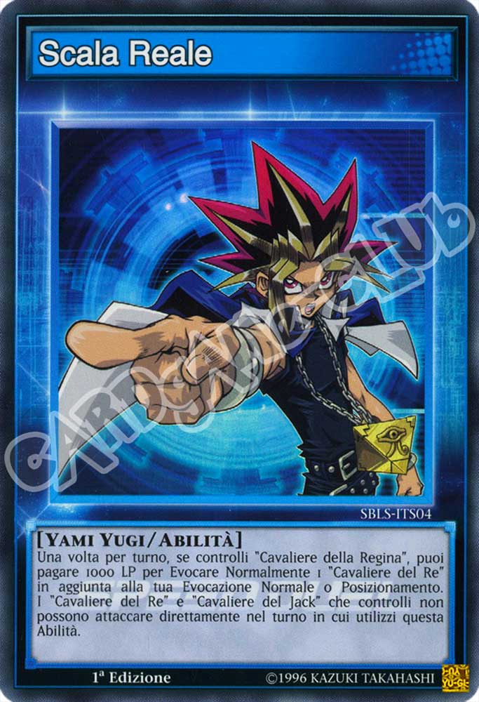 SBLS-ITS04 Scala Reale super rara 1a Edizione (IT) -NEAR MINT-