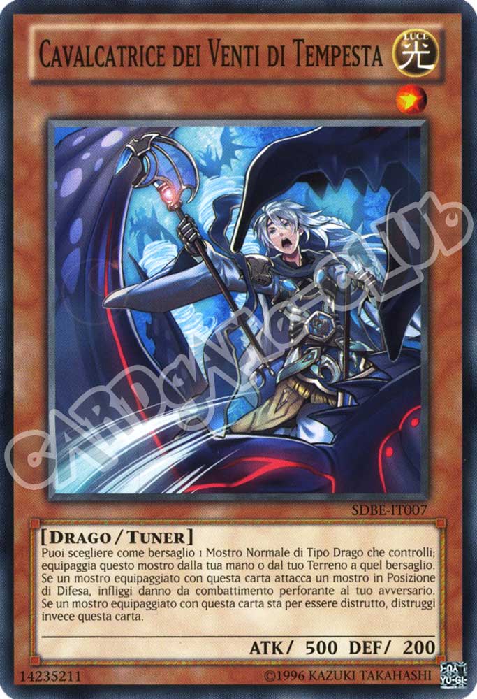 SDBE-IT007 Cavalcatrice dei Venti di Tempesta comune unlimited (IT) -GOOD-