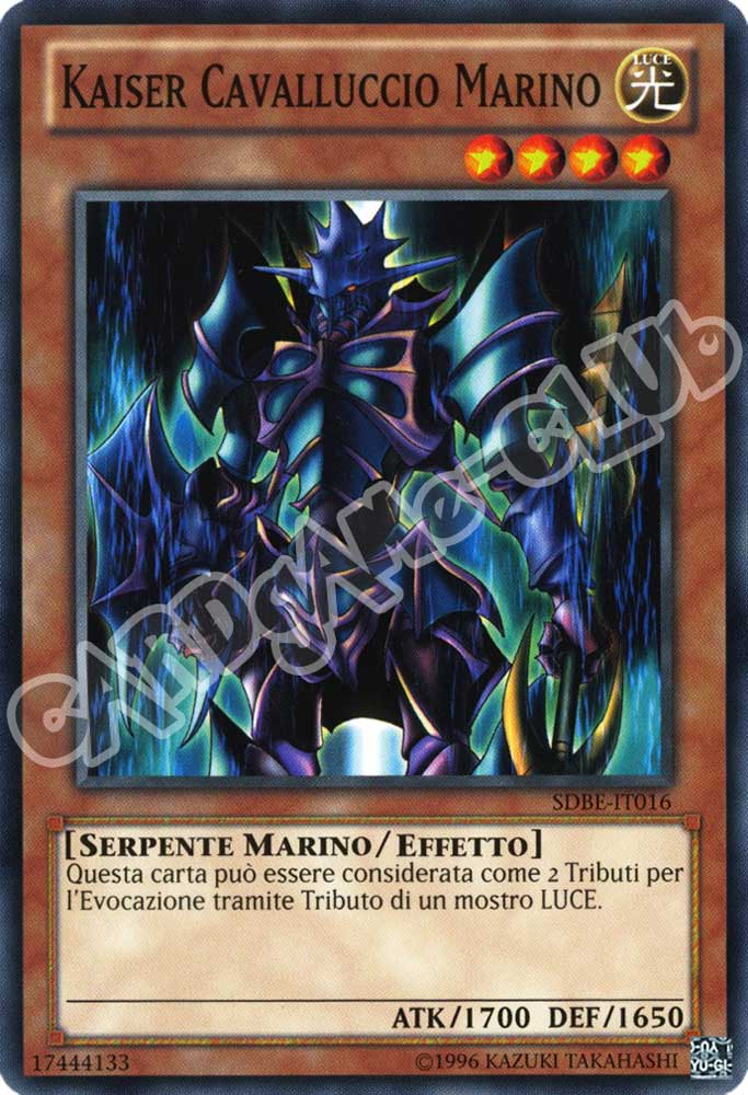 SDBE-IT016 Kaiser Cavalluccio Marino comune unlimited (IT) -NEAR MINT-