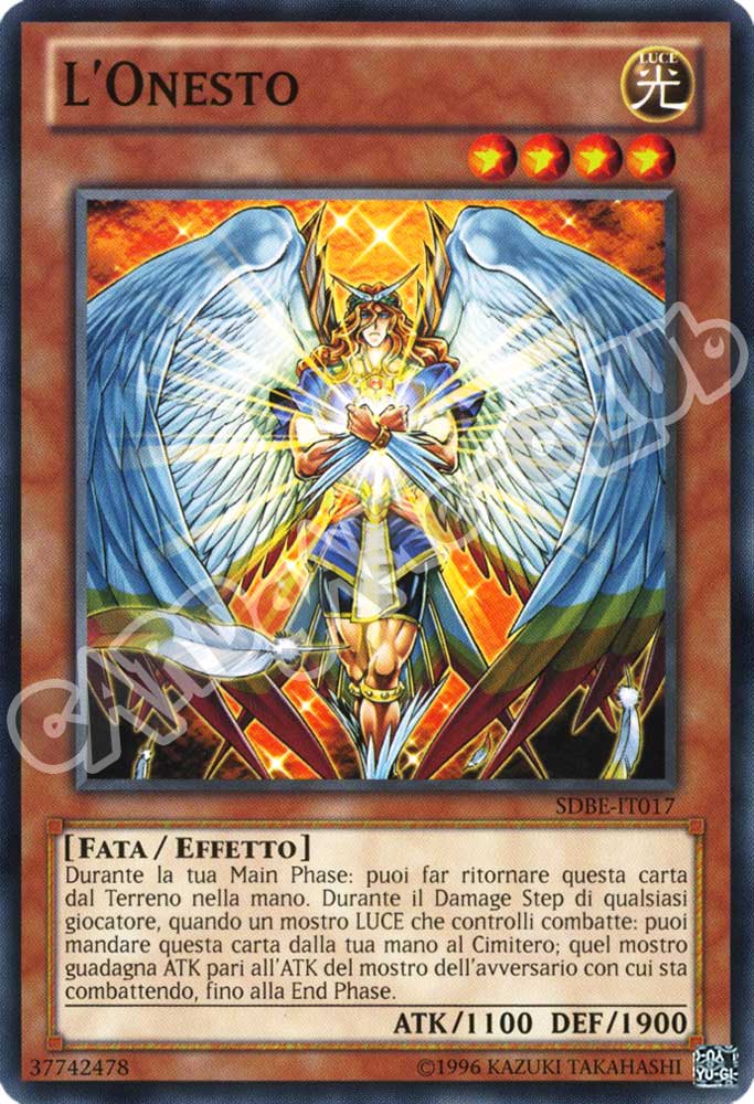 SDBE-IT017 L'Onesto comune unlimited (IT) -NEAR MINT-