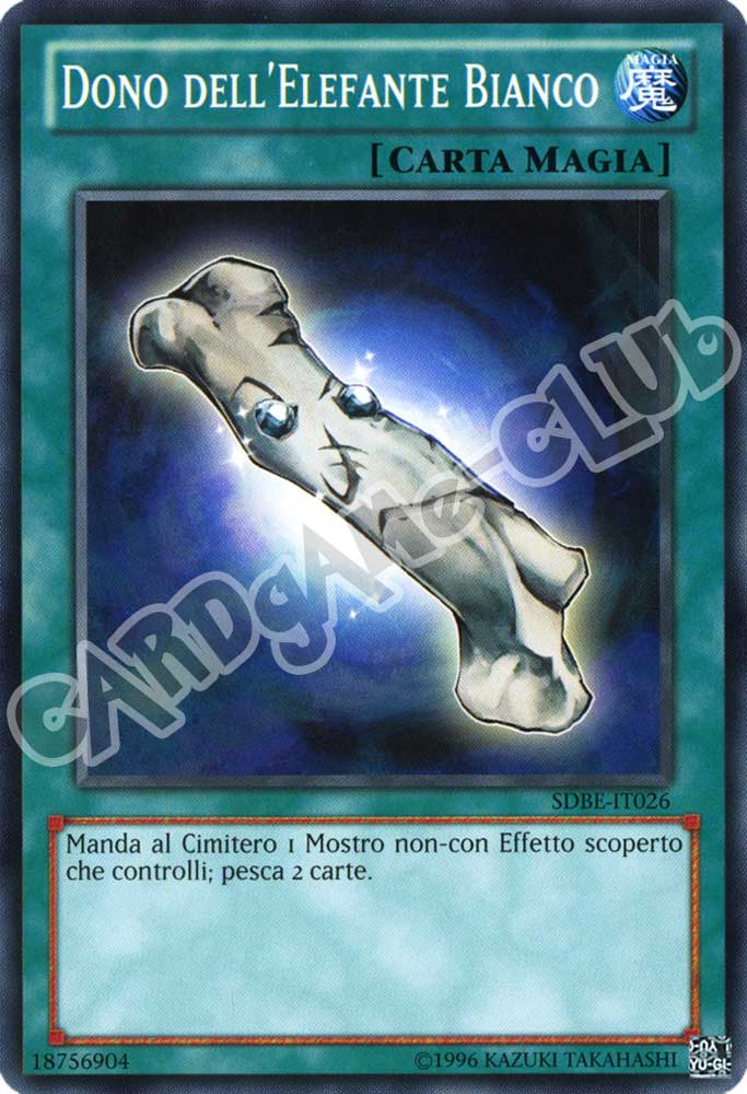 SDBE-IT026 Dono dell'Elefante Bianco comune unlimited (IT) -NEAR MINT-
